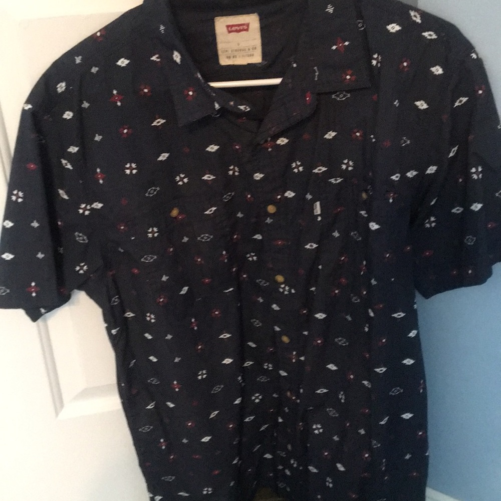 Men’s Short Sleeve button down shirt